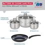 Voir la diapositive 2 : ELO Ensemble de 1 Poêle de cuisson 28 cm et 3 faitouts 14, 16 et 24 cm Elo Prima Brillant