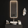Voir la diapositive 3 : VIDAXL Miroir de salle de bain a LED 40x100 cm