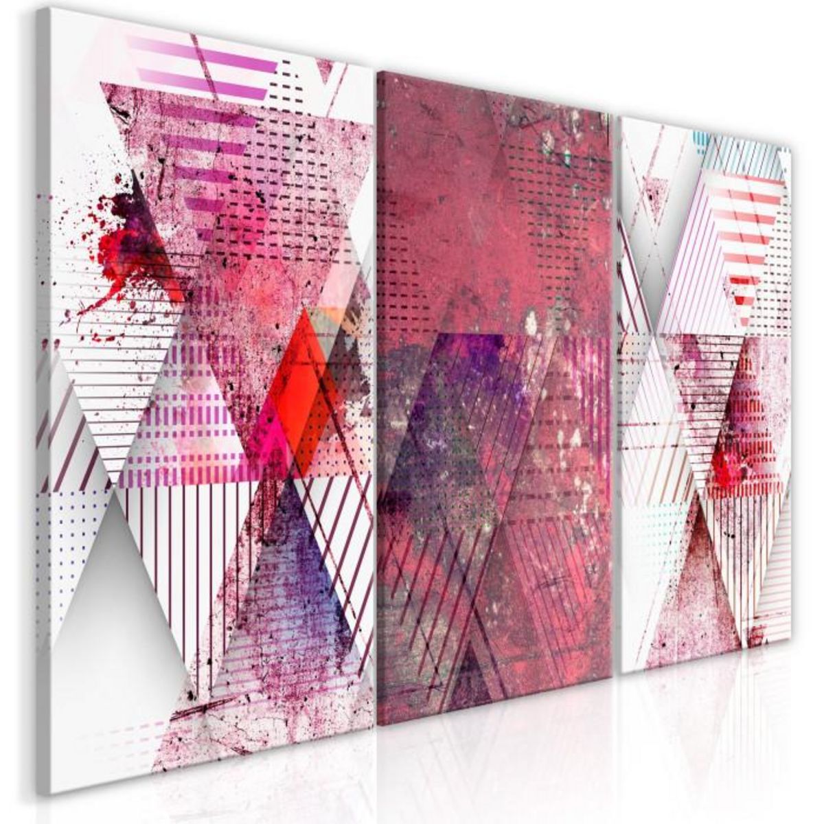 Paris Prix Tableau Imprimé  Spring Layout 3 Panneaux  60x120cm