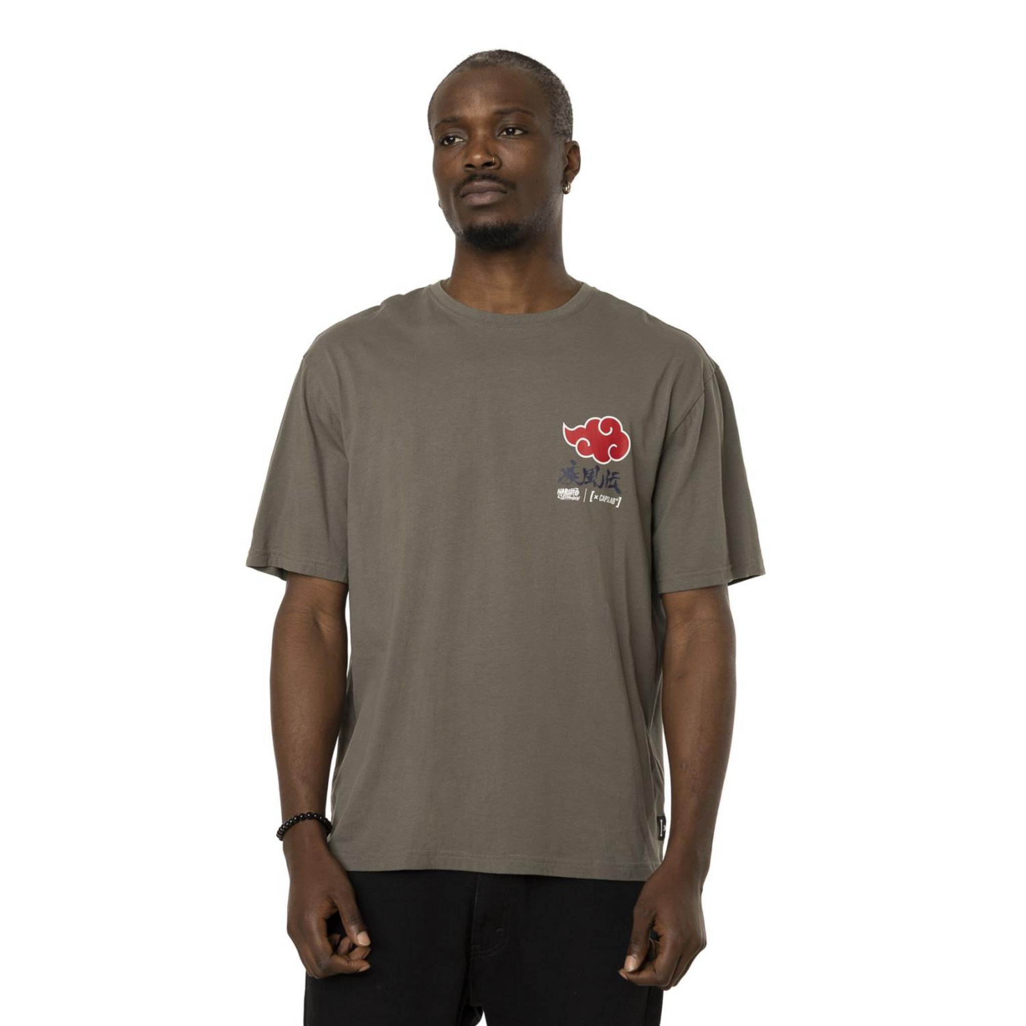 T-shirt Homme Akatsuki - Naruto Shippuden - 100% Coton - Neuf