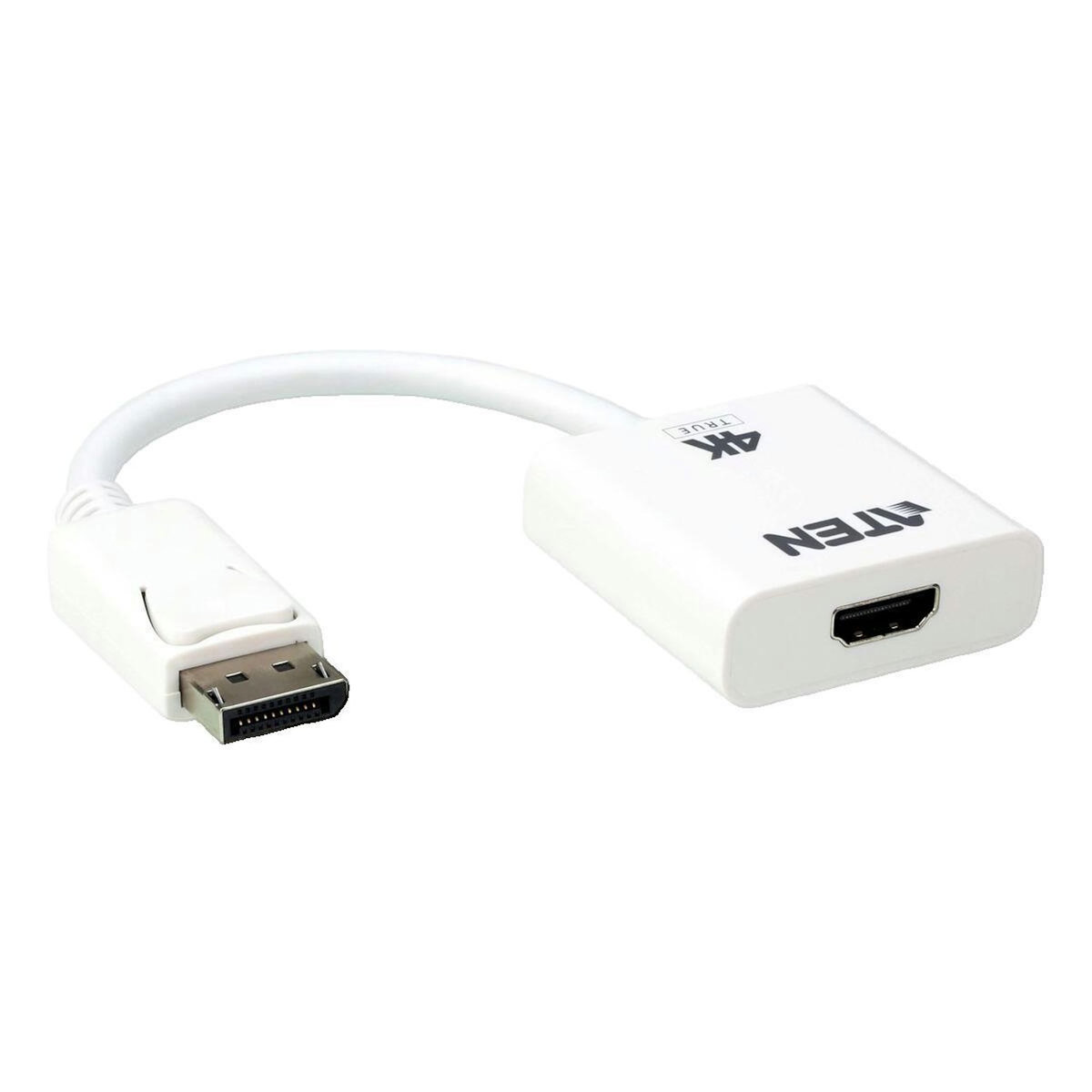 Aten Adaptateur ATEN VC986B Blanc DisplayPort vers HDMI