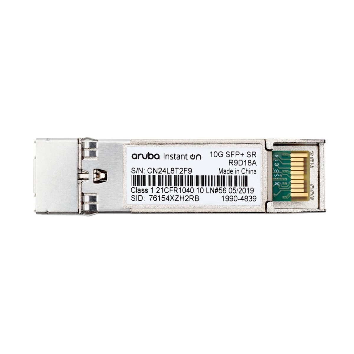 HPE Transcepteur SFP+ HPE 10G SFP+ LC SR 300m OM3 MMF