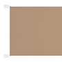 Voir la diapositive 2 : VIDAXL Auvent vertical Taupe 140x600 cm Tissu oxford