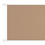 Voir la diapositive 2 : VIDAXL Auvent vertical Taupe 140x600 cm Tissu oxford
