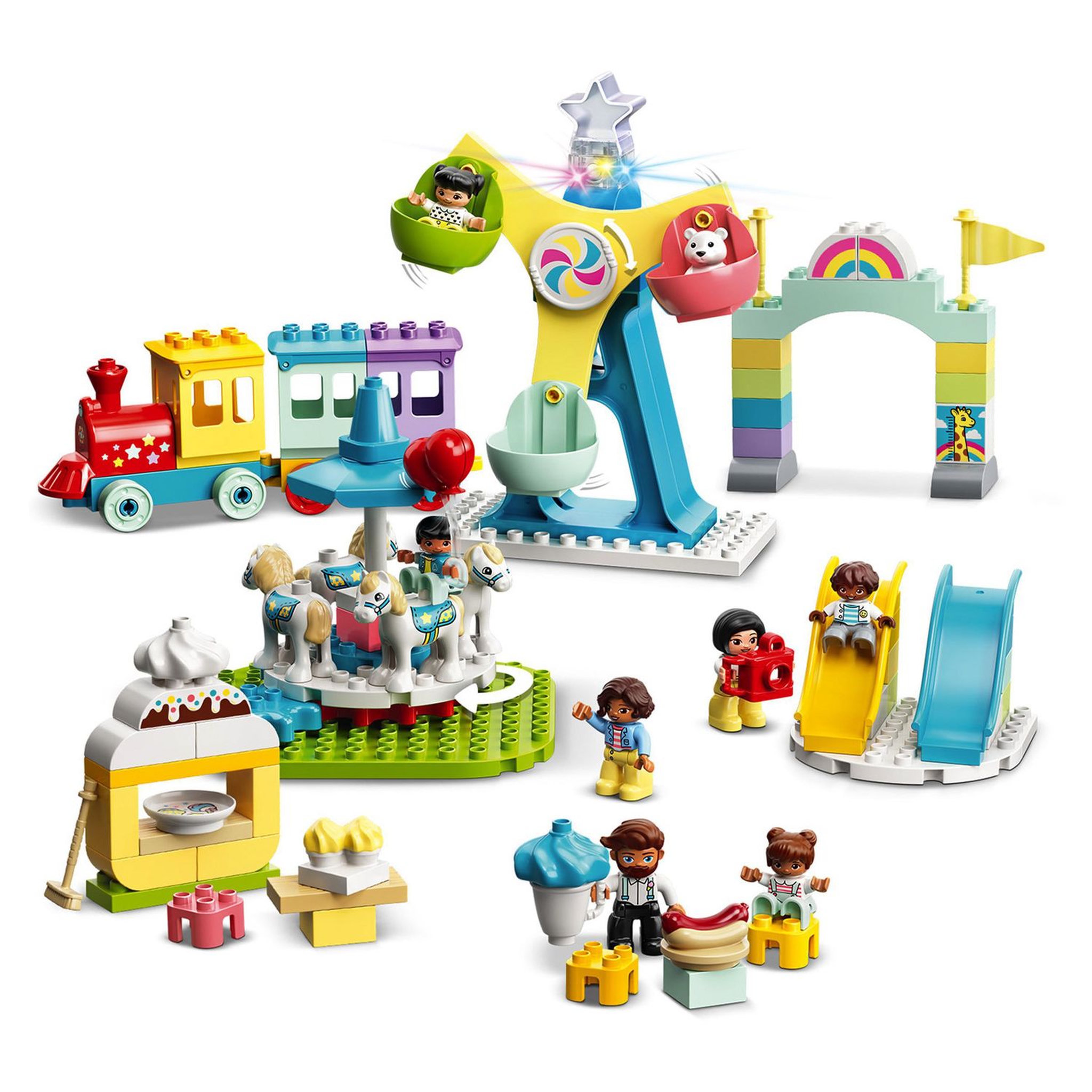 Voir la diapositive 3 : LEGO DUPLO 10956 - Le parc d&rsquo;attractions Jouet Enfant 2+ ans