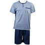 Voir la diapositive 1 : OZABI Pyjama Court Homme ECO HOMEWEAR