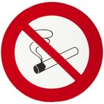 CENTRALE BRICO Disque défense de fumer en plastique