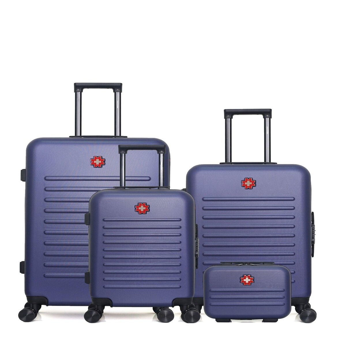 SWISS KOPPER SWISS KOPPER - LOT DE 4 - Valises grand format, weekend, cabine et vanity WIL