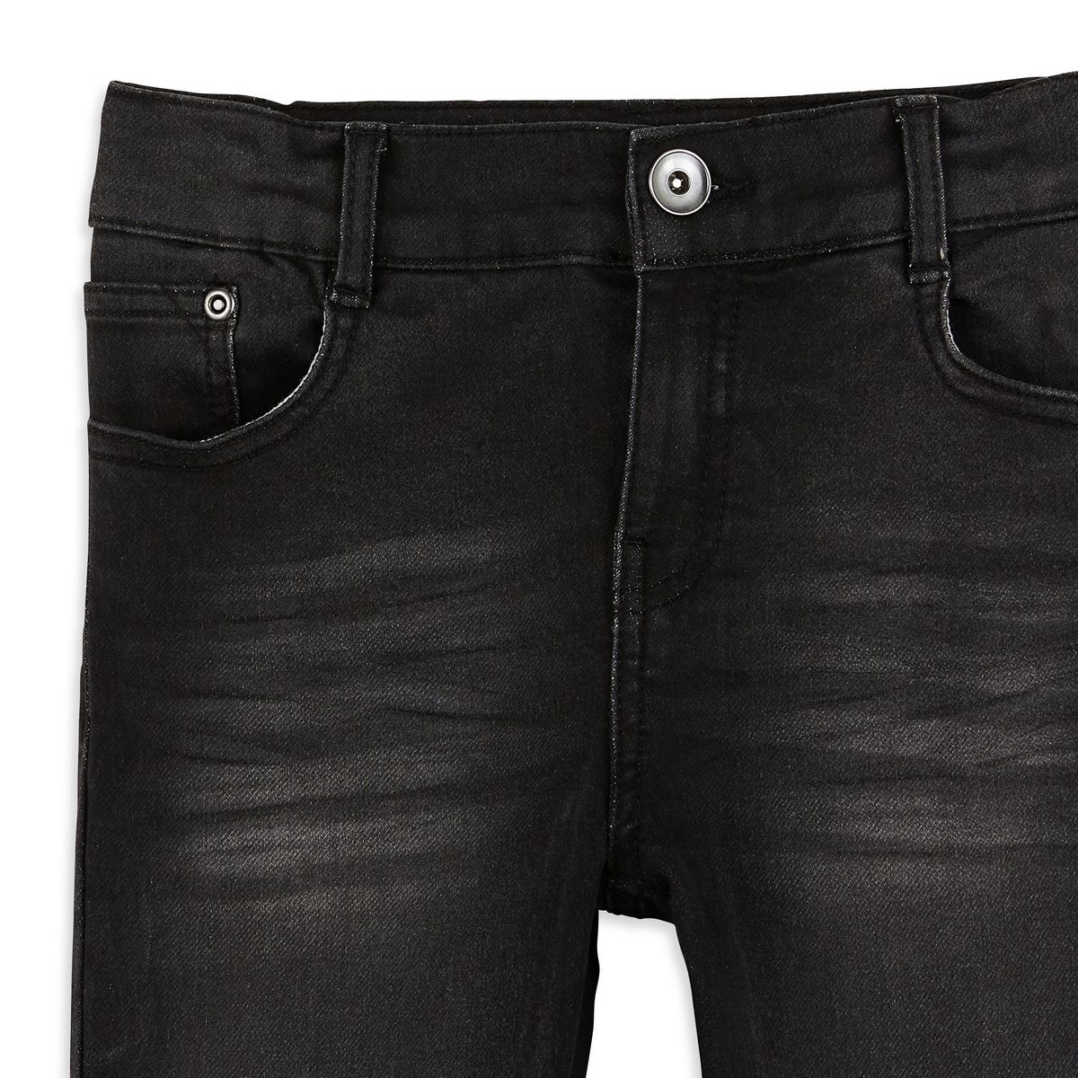 INEXTENSO Jean denim noir garçon 
