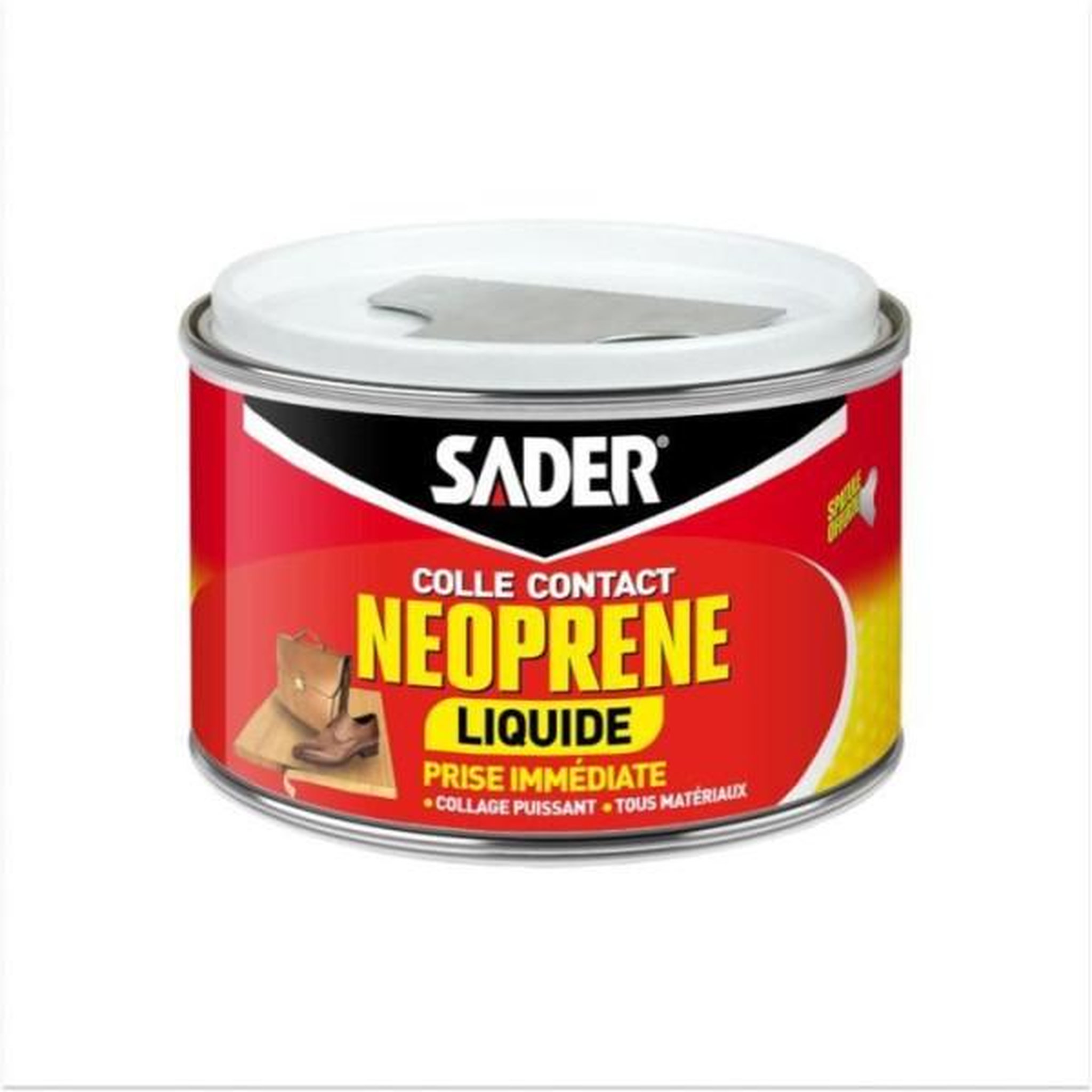 Sader Colle contact néoprene liquide extra forte - SADER - Tous matériaux - Prise immédiate - Boîte 250 ml