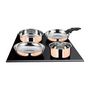 Voir la diapositive 5 : Arthur Martin Batterie de cuisine 6 pieces - ARTHUR MARTIN - AM516GT - 3 couches triple action - Tous feux dont induction