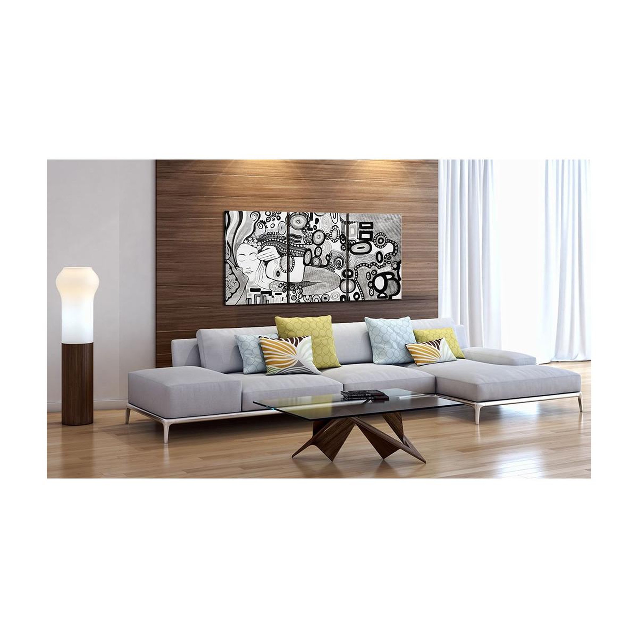 Voir la diapositive 2 : Paris Prix Tableau imprimé  silver kiss