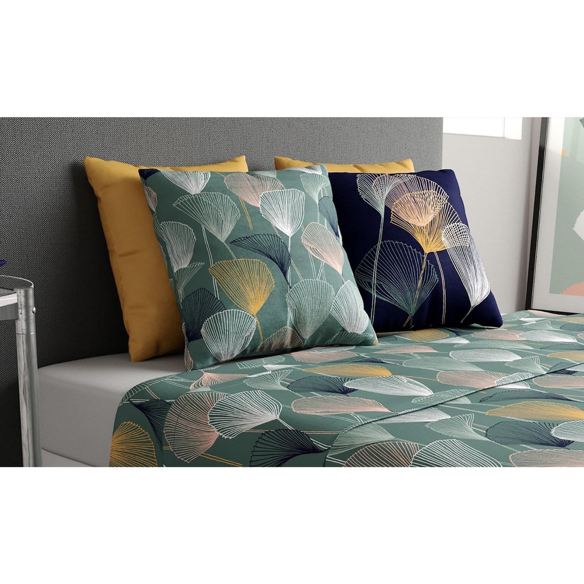 ATELIER DU COTON Parure de drap housse 100% coton 57fils-cottey