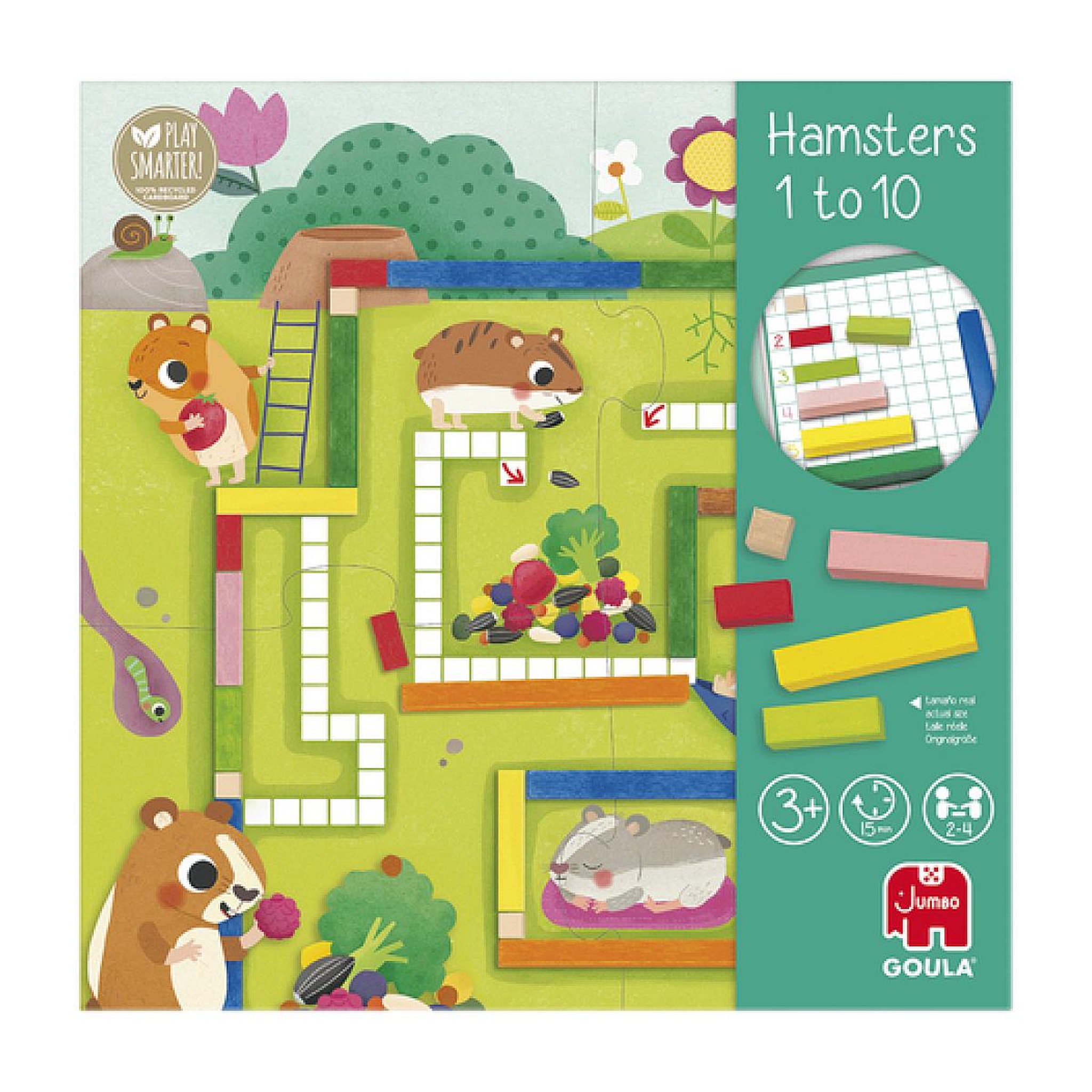 Voir la diapositive 3 : Goula Hamsters de 1 à 10 - j'apprends à compter