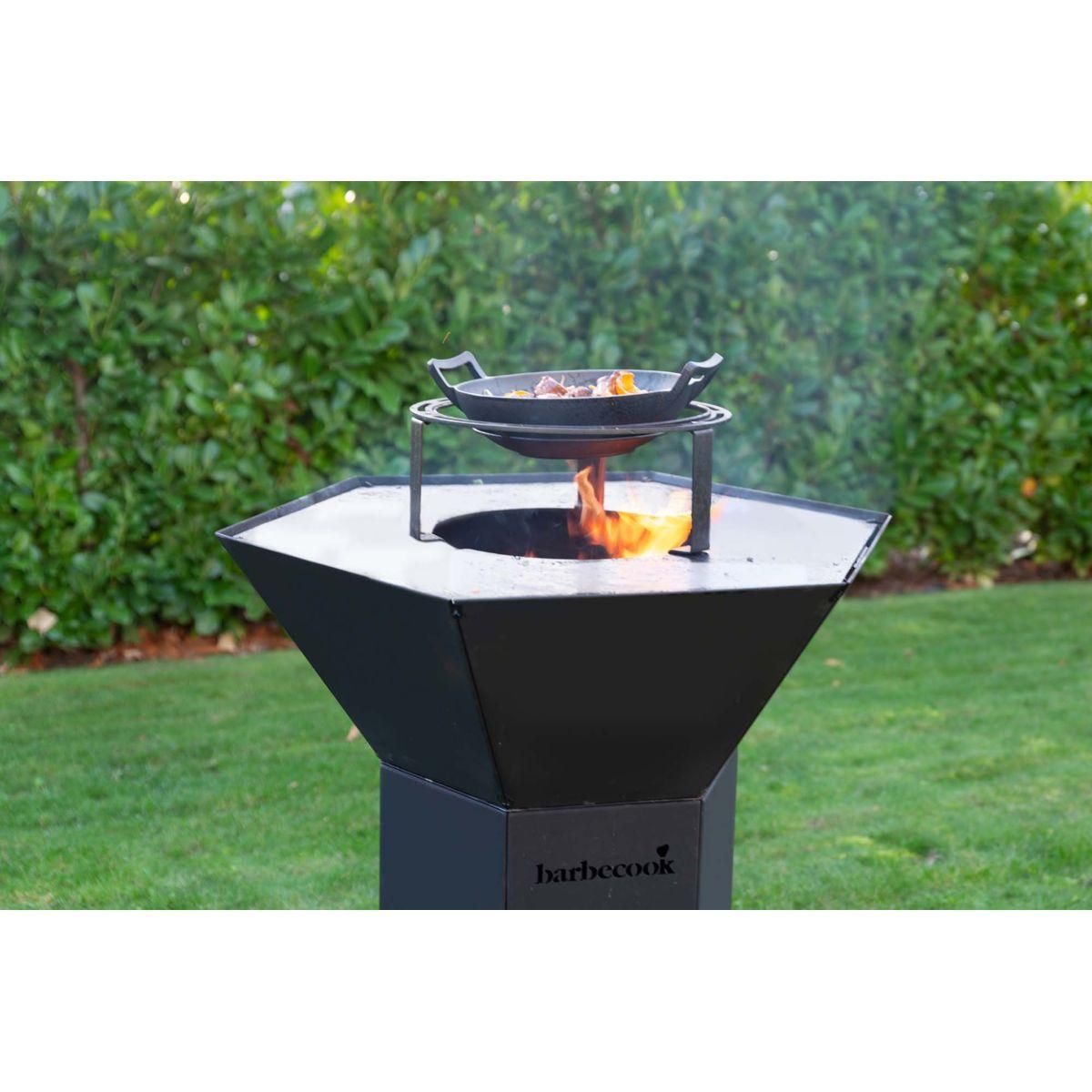 BARBECOOK Support barbecue Dynamic Centre support pour wok/cocotte