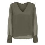 Only Blouse  Femme Only Tasha Otl. Coloris disponibles : Vert