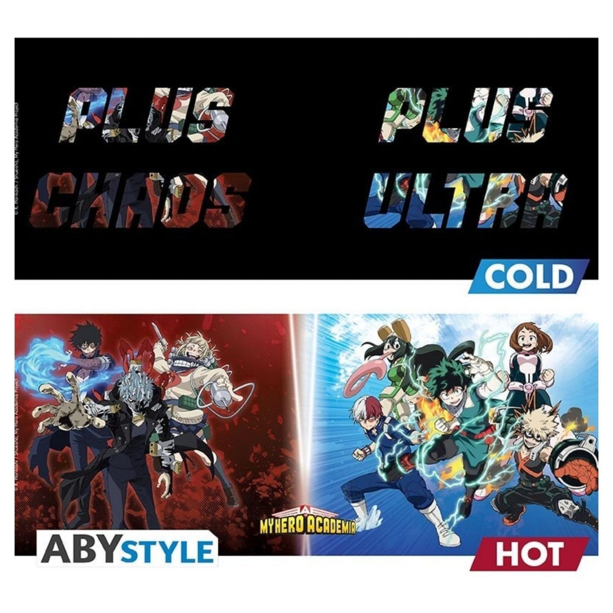 Mug Thermoreactif My Hero Academia Héros