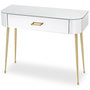 Voir la diapositive 1 : Paris Prix Console 1 Tiroir  Splendido  100cm Or