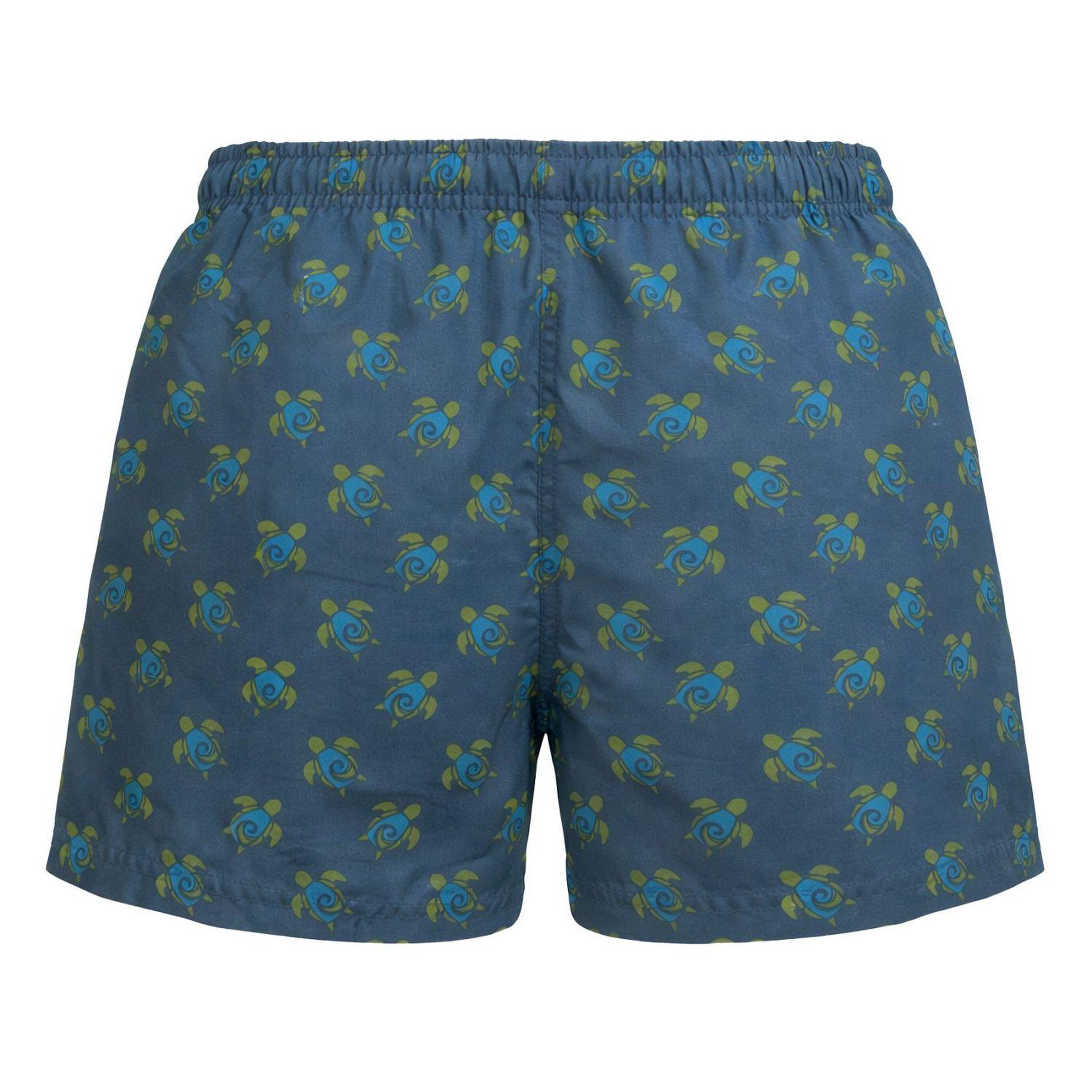 Voir la diapositive 2 : PIERRE CARDIN Boardshort homme avec ceinture tout élastiquée turtle