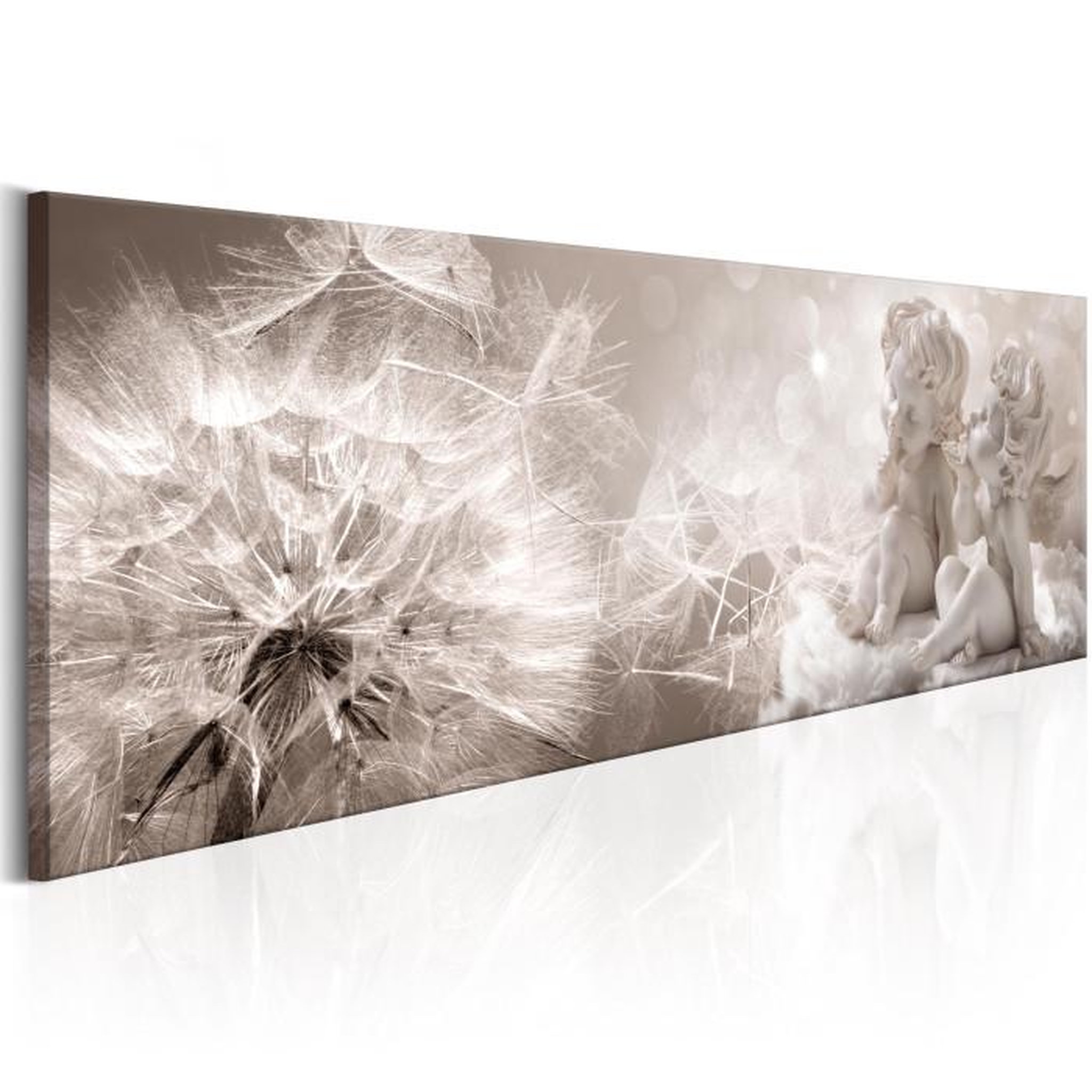 Paris Prix Tableau Imprimé  Cherubs & the Dandelion. Coloris disponibles : Multicolore