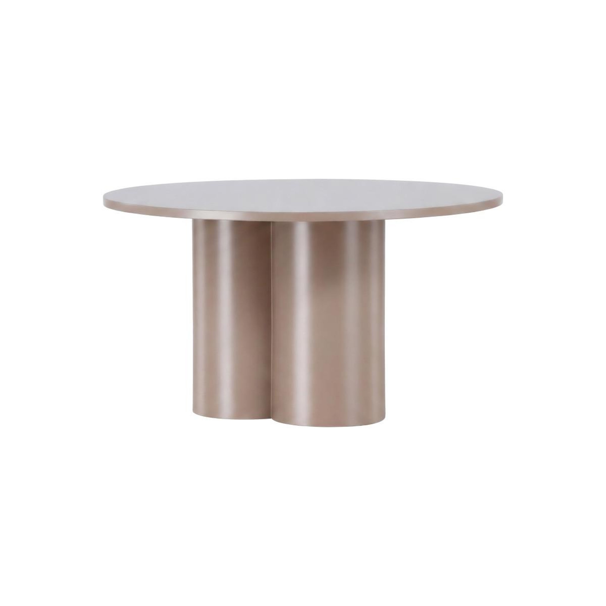 Voir la diapositive 2 : Paris Prix Table basse ronde  olivia  80cm marron
