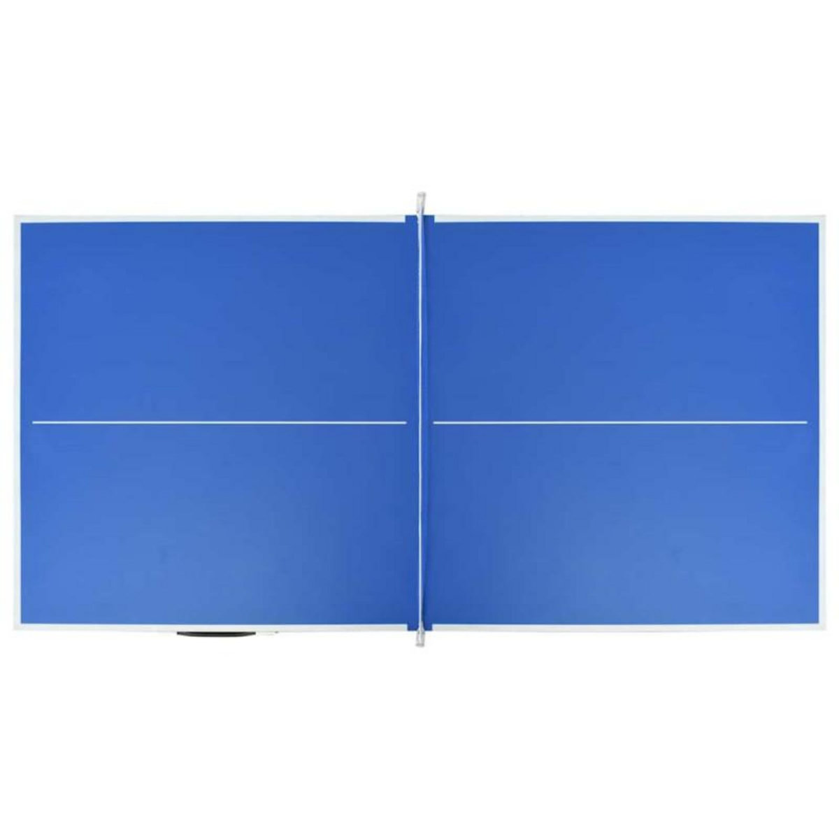 VIDAXL Table de ping pong avec filet 152x76x66 cm Bleu
