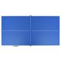 Voir la diapositive 5 : VIDAXL Table de ping pong avec filet 152x76x66 cm Bleu