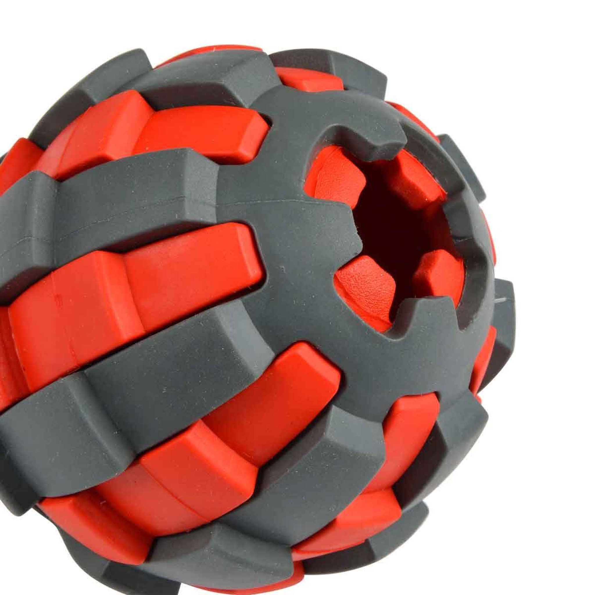 Voir la diapositive 2 : LOVE STORY Jouet pour chien distributeur  balle  7cm rouge