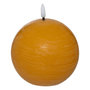 Voir la diapositive 1 : ATMOSPHERA Bougie Boule à LED  Molia  8cm Jaune
