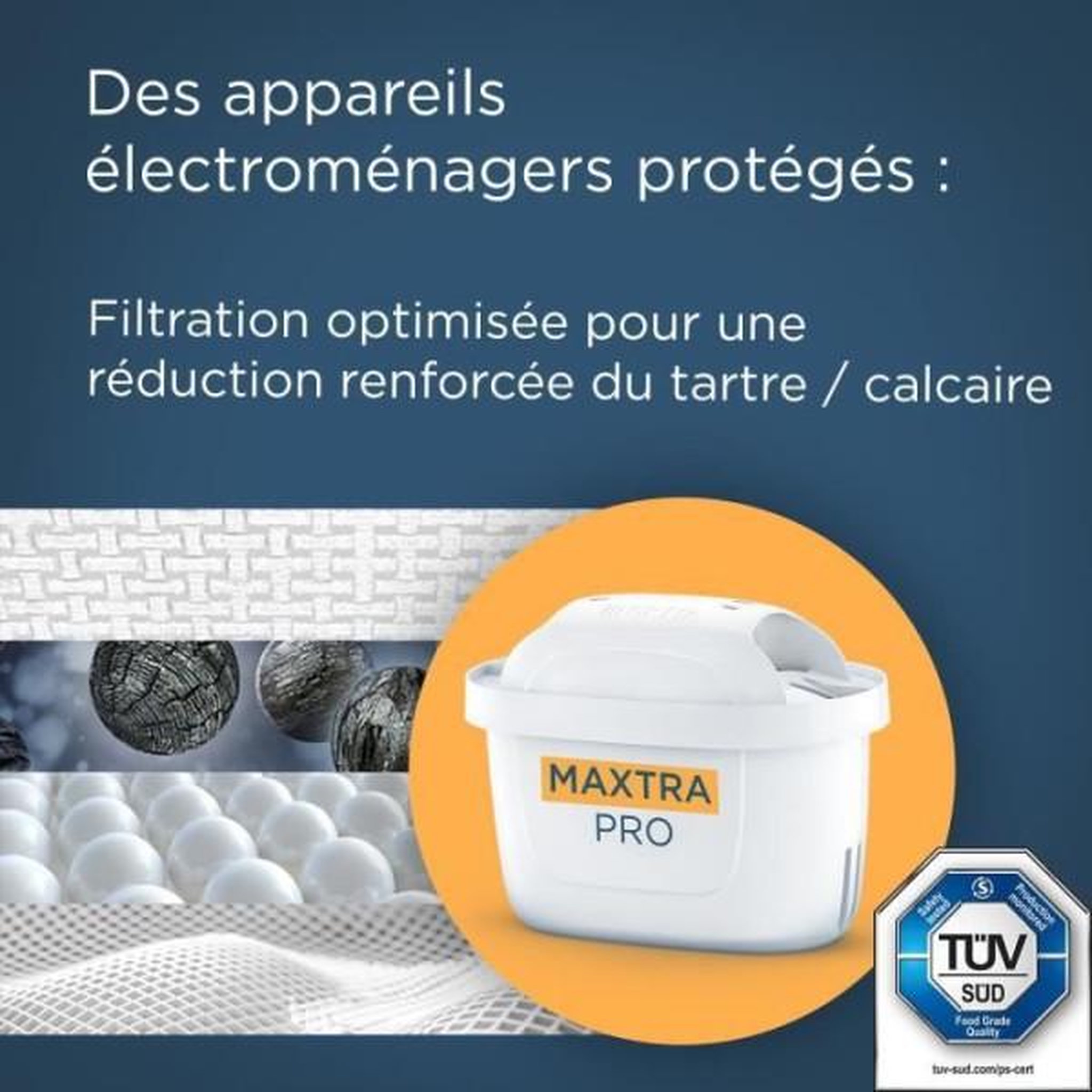 Voir la diapositive 4 : Brita Carafe Filtrante Brita Style Essential Sable
