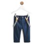 Voir la diapositive 1 : IN EXTENSO Pantalon à bretelles bébé garçon