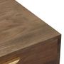 Voir la diapositive 5 : Paris Prix Table Basse Design  Firmin  110m Marron & Or