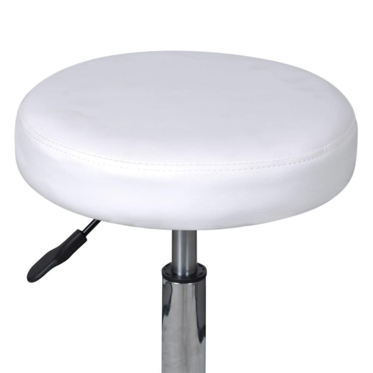 VIDAXL Tabouret de bureau Blanc