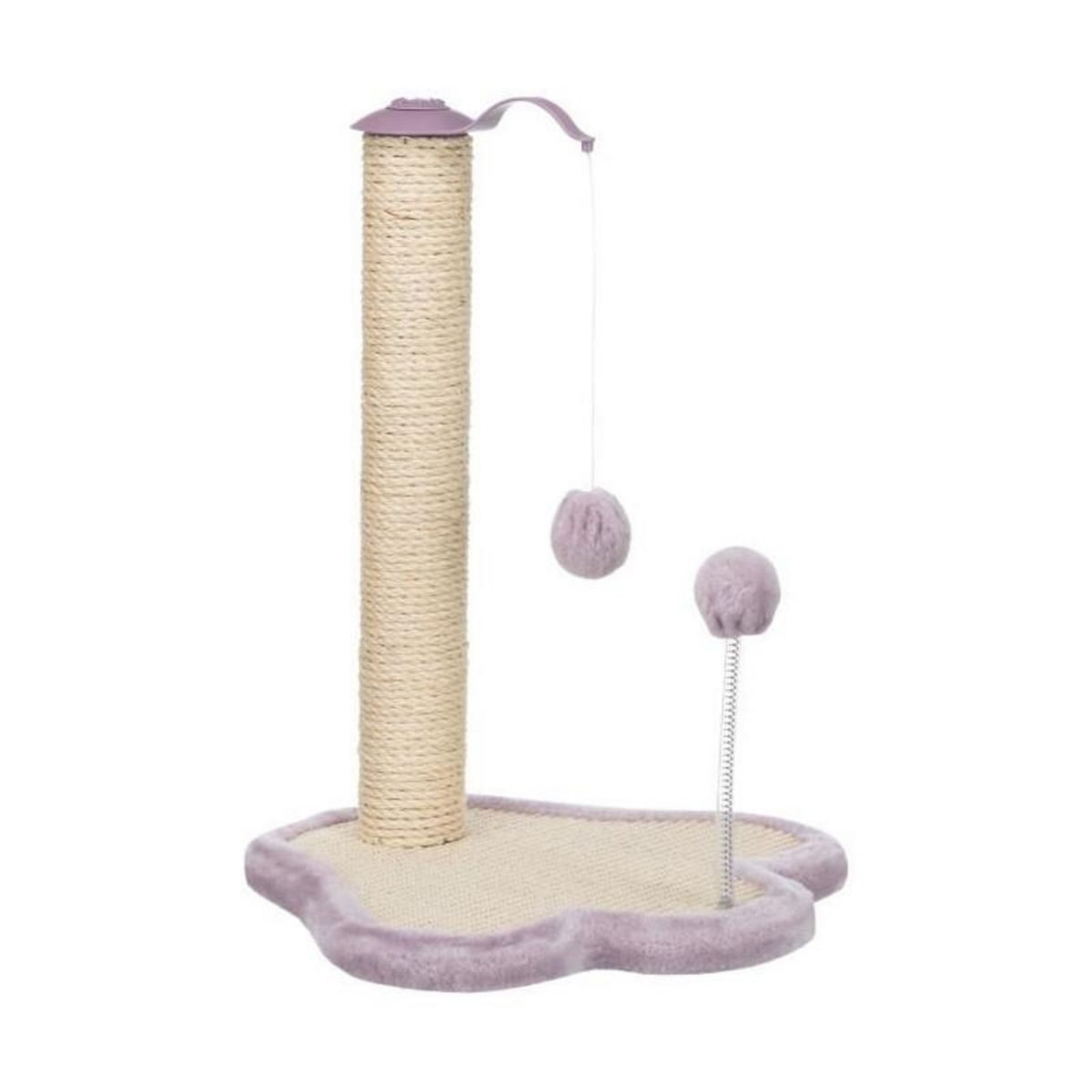 Trixie Patte griffoir TRIXIE Junior - Avec poteau - 50 cm - Natural et mauve