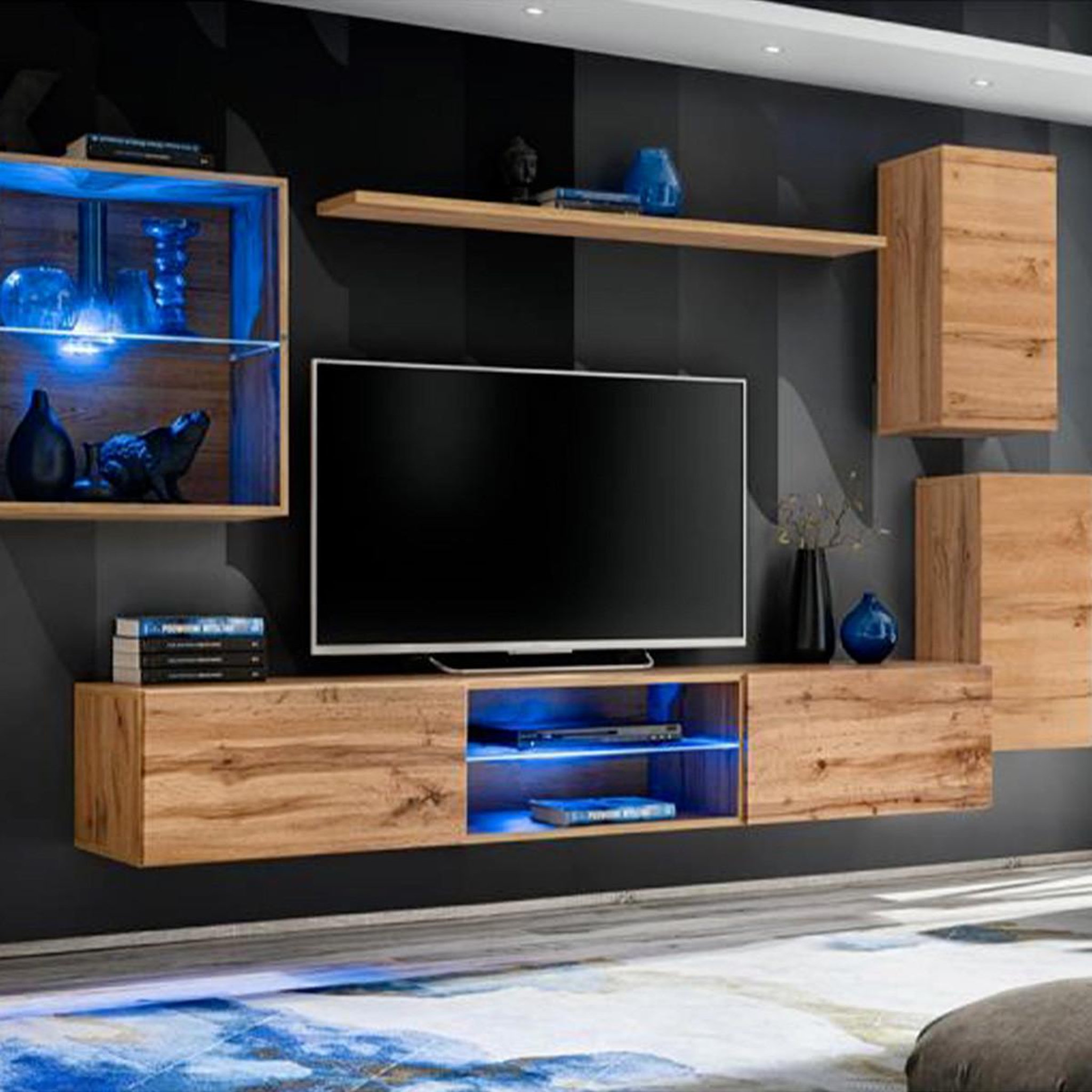 Paris Prix Ensemble meuble tv  switch xxiii  250cm naturel