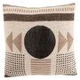 Voir la diapositive 1 : Paris Prix Coussin Déco  Linea  45x45cm Beige & Marron
