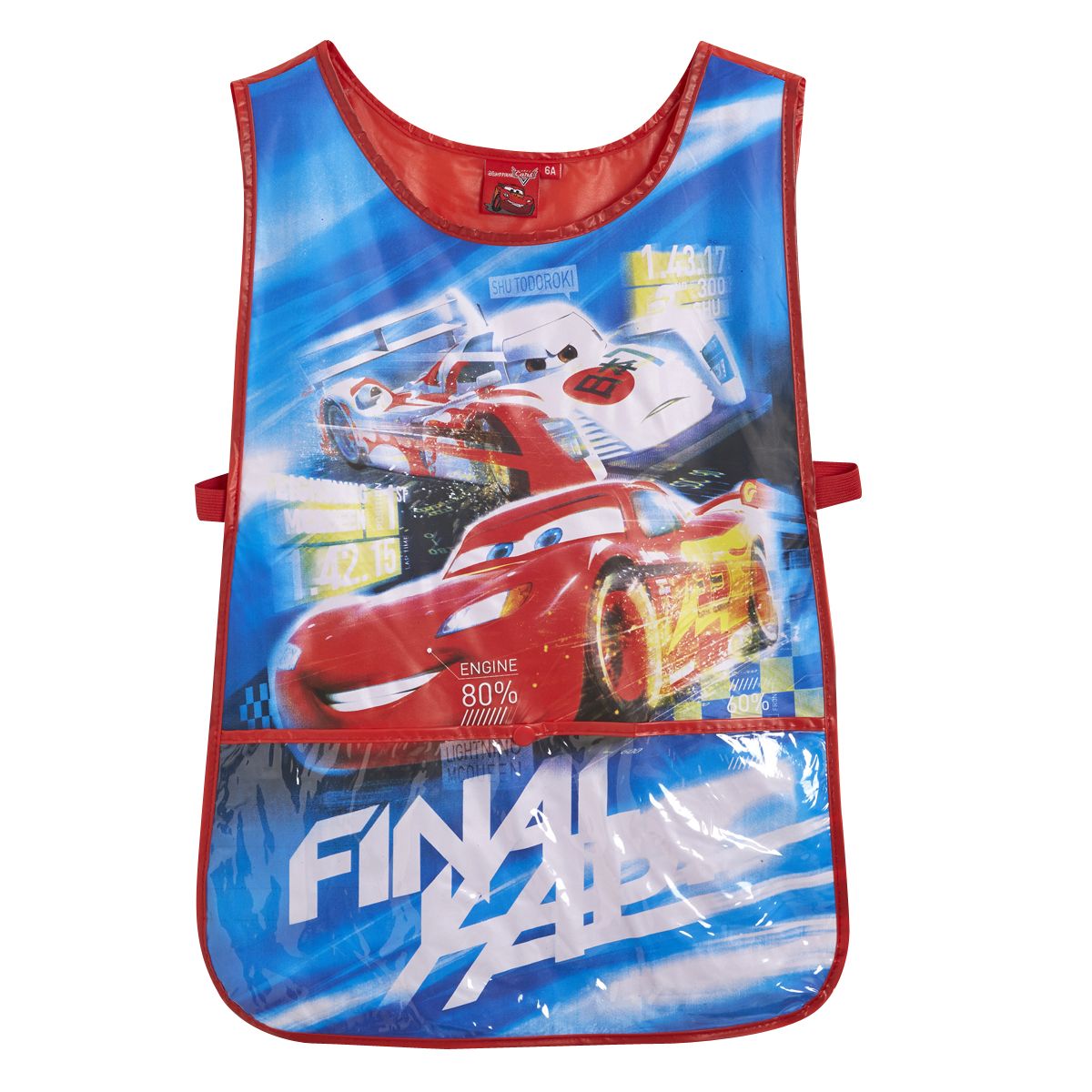 CARS Tablier chasuble cire imprimé Garçon