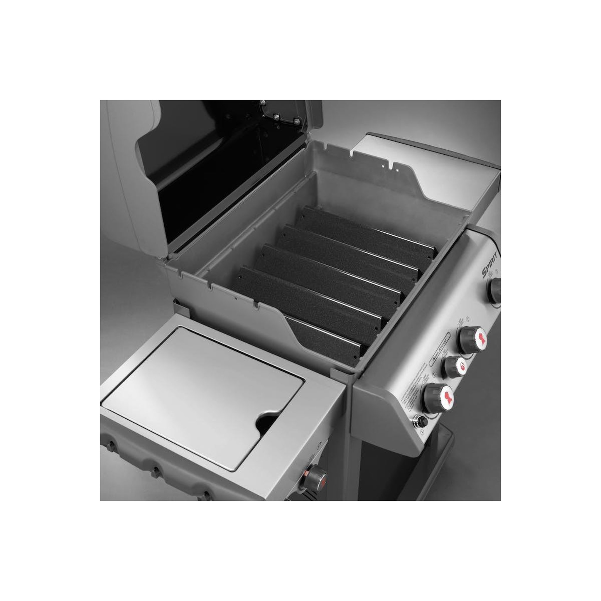 Voir la diapositive 3 : Weber Lot de 5 barres flavorizer acier émaillé pour barbecue gaz spirit 300