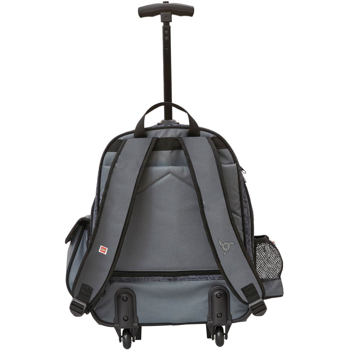 LEGO Sac à dos à roulettes noir et or NINJAGO