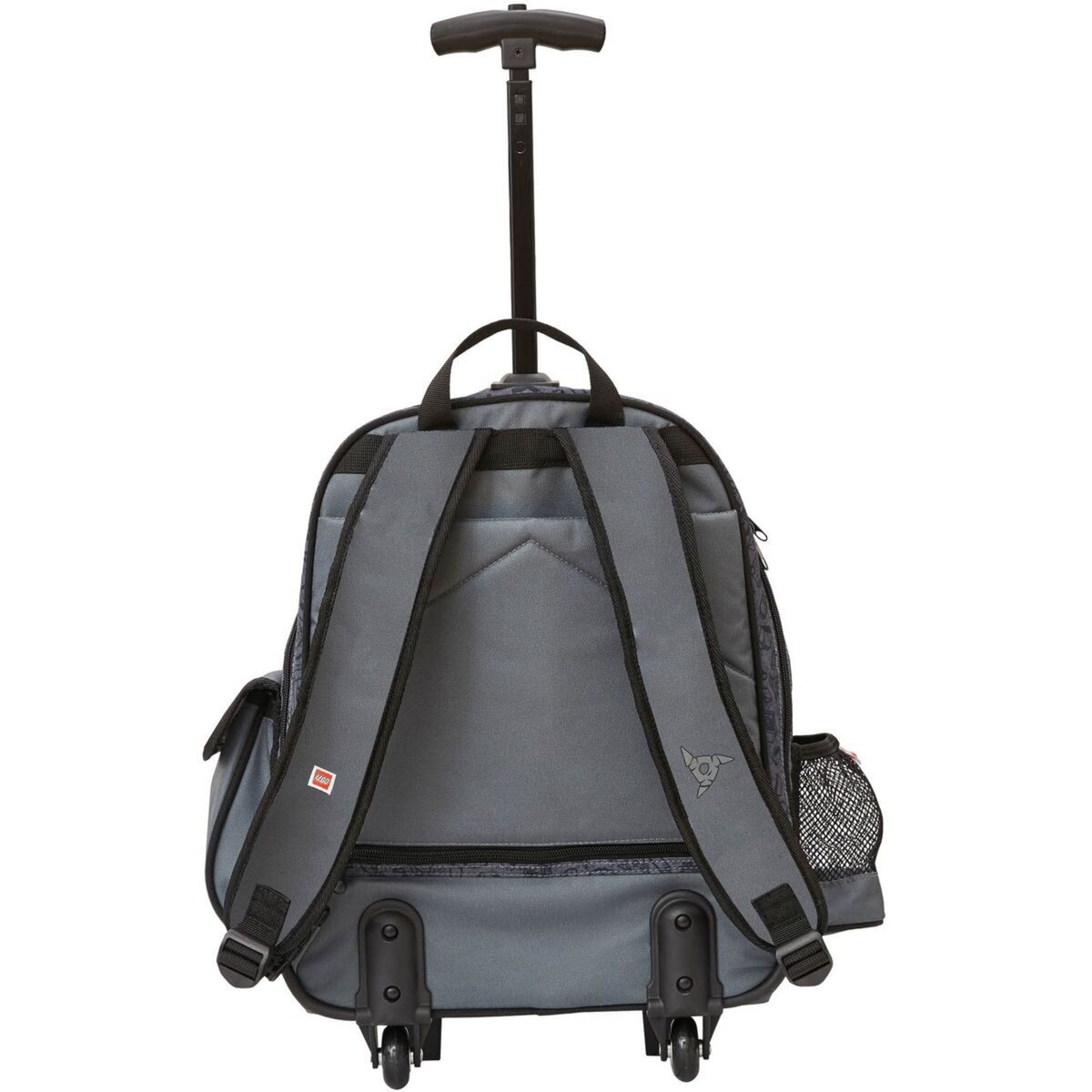 LEGO Sac à dos à roulettes noir et or NINJAGO