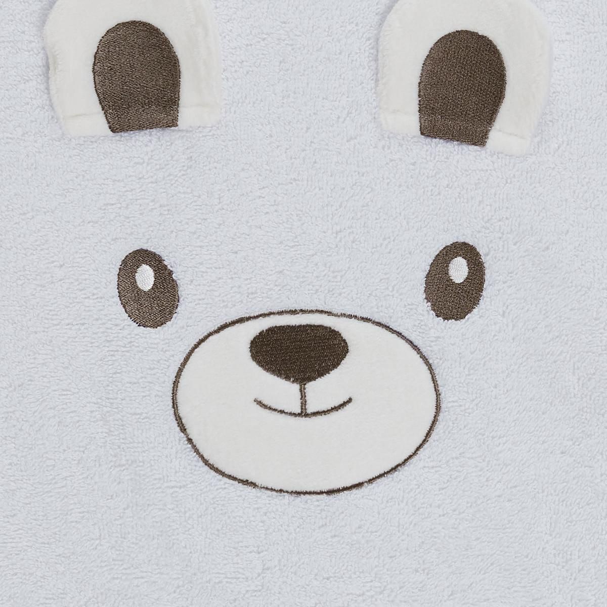 Sensei Maison Ensemble enfant 1 serviette de toilette  + 1 drap de bain BOBBY L'OURS