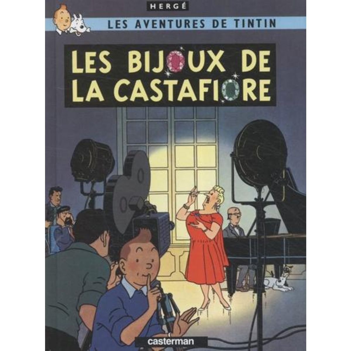LES AVENTURES DE TINTIN TOME 21 : LES BIJOUX DE LA CASTAFIORE. MINI-ALBUM, Hergé