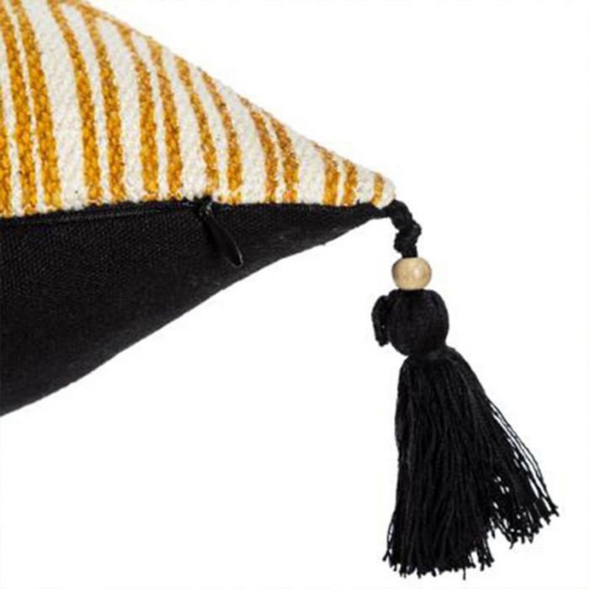 ATMOSPHERA Housse de Coussin Imprimée  Tropique  40x40cm Or