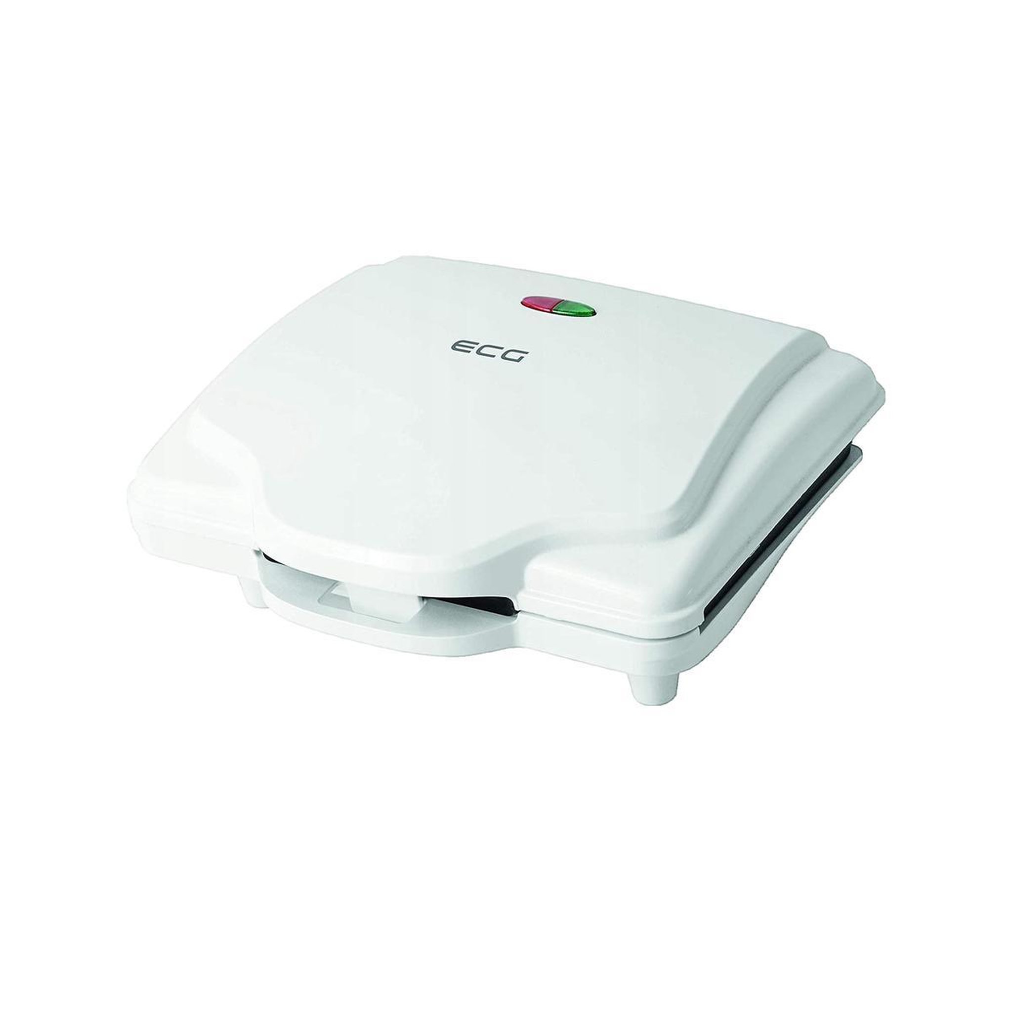 EclocK Appareil à gaufres électrique ecg 8592131306943 Blanc élégant
