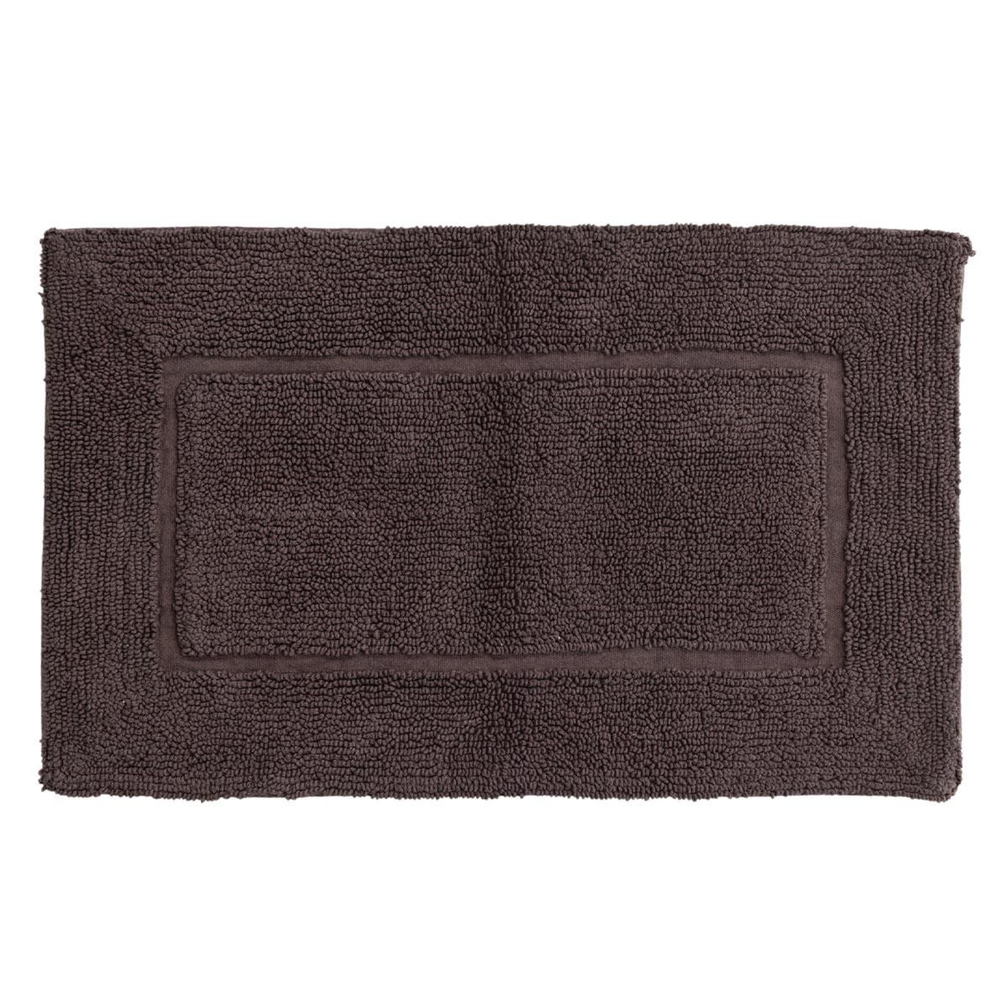 Paris Prix Tapis de salle de bain  william  60x90cm gris
