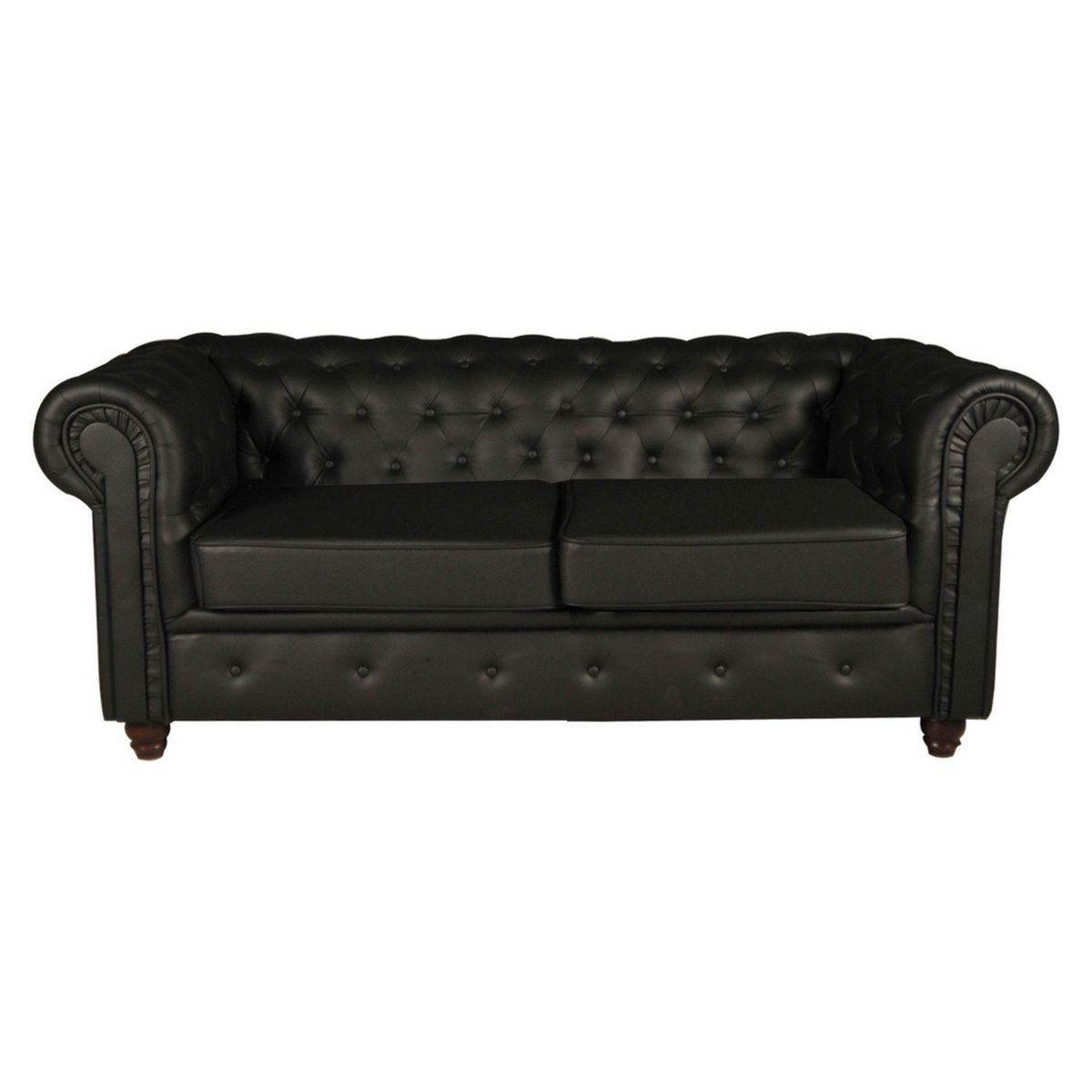 Canapé capitonné 2 places CHESTERFIELD