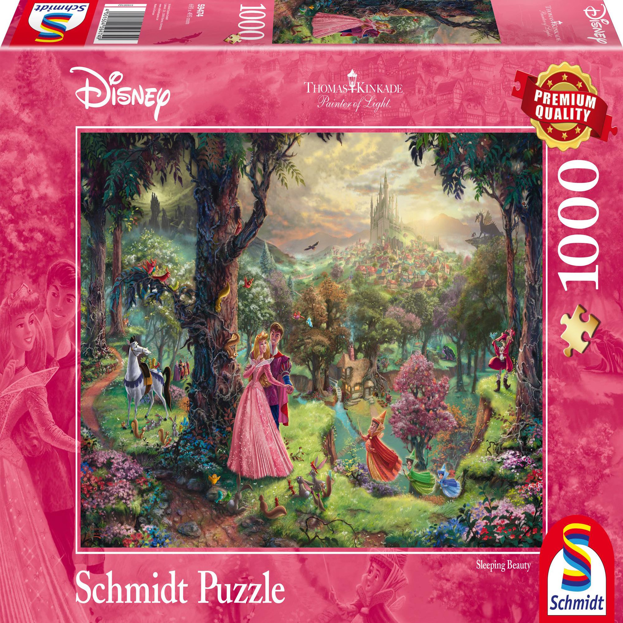 Schmidt Puzzle - Disney La belle au bois dormant - 1000 pièces