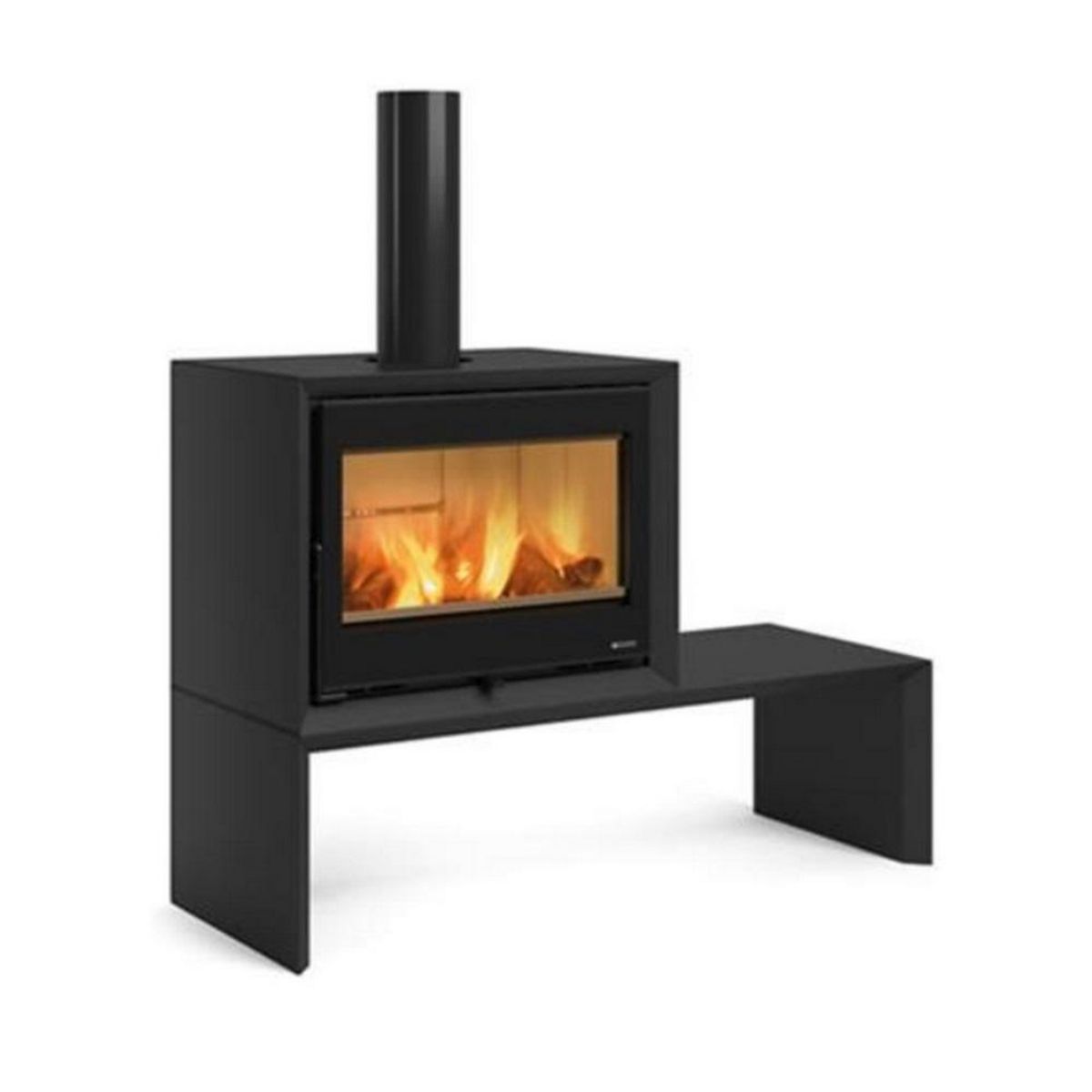 NORDICA EXTRAFLAME Poêle à bois 8.8kw noir - 7115000