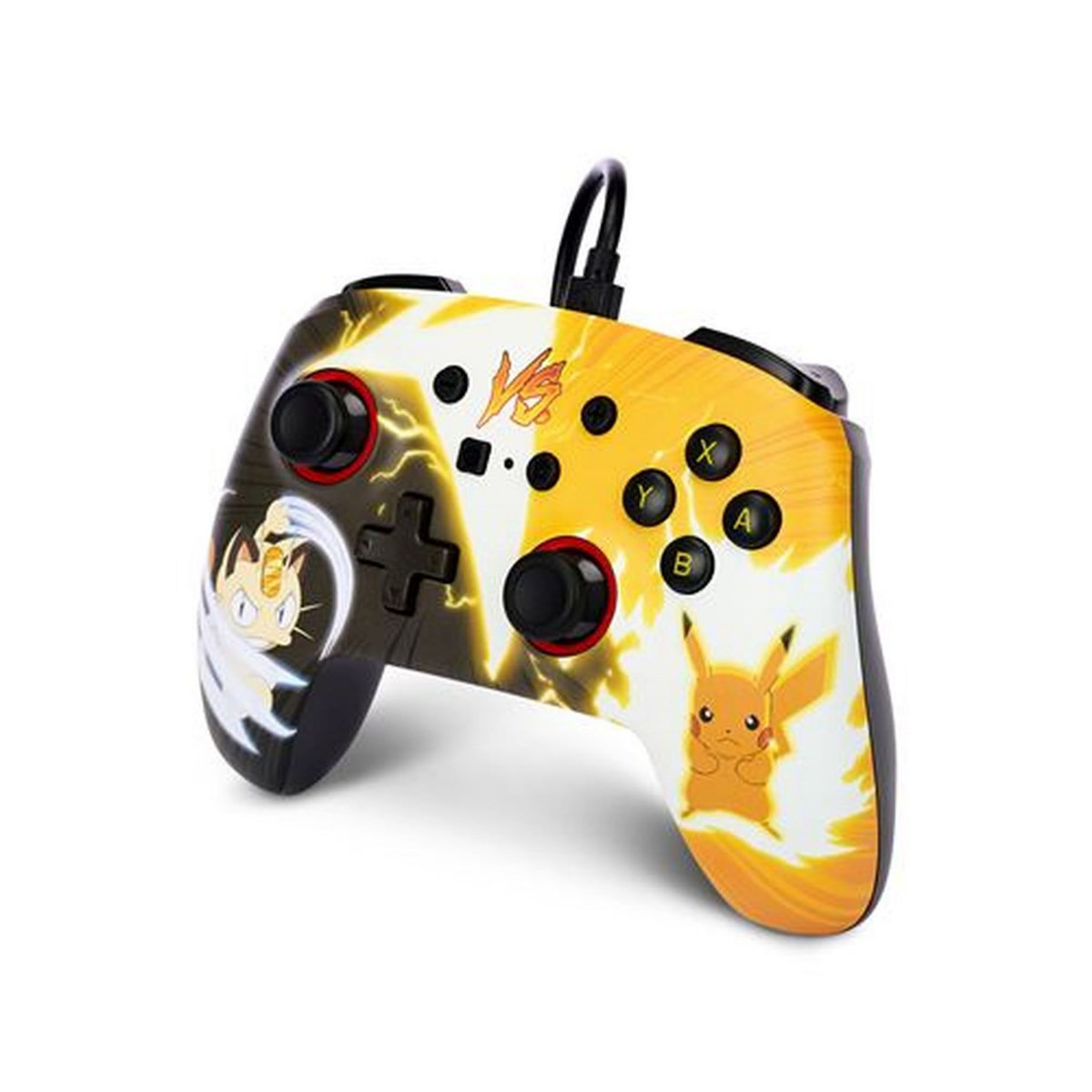 Manette Filaire Pikachu contre Meowth Nintendo Switch