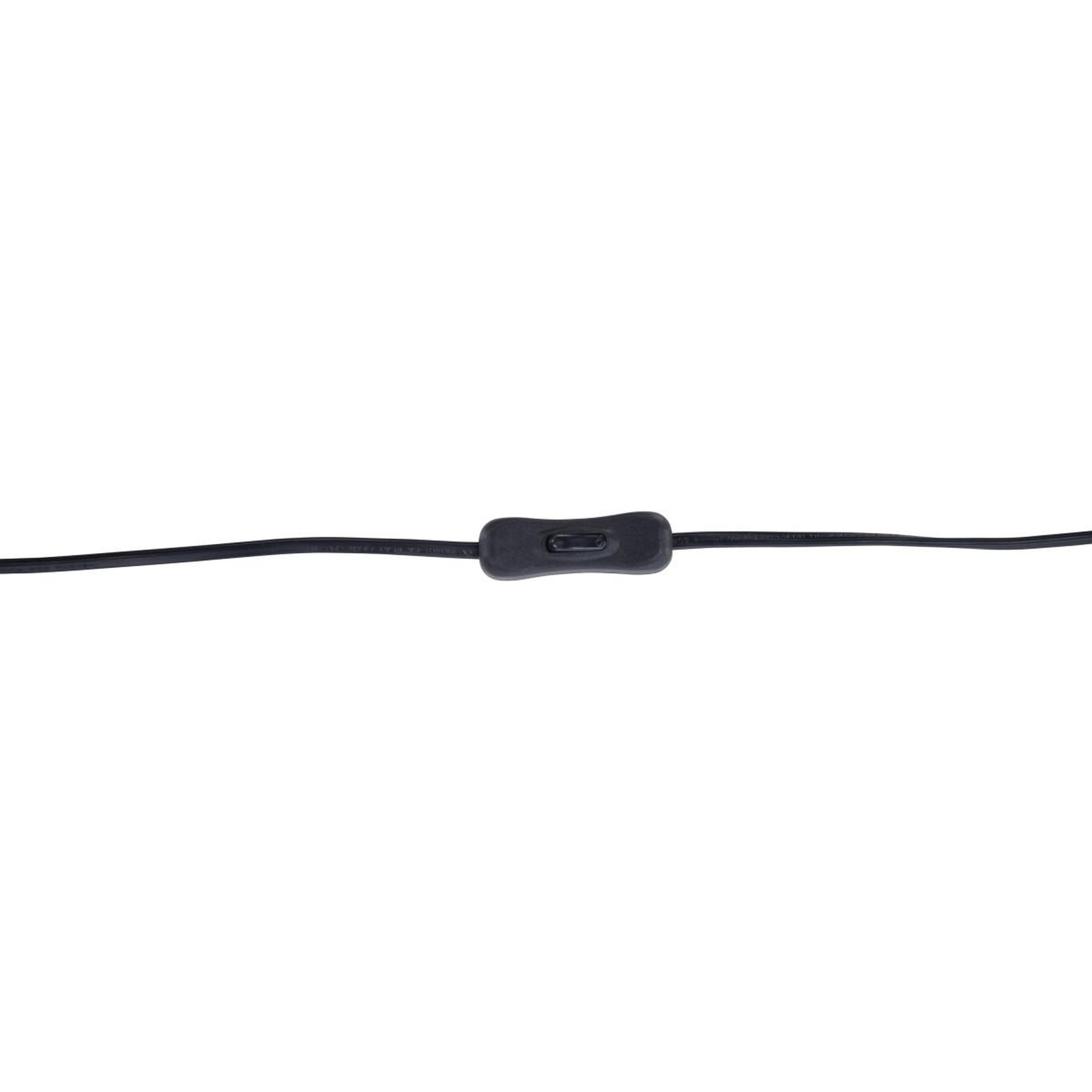 Voir la diapositive 3 : Paris Prix Lampe à poser en bois  kona  51cm noir
